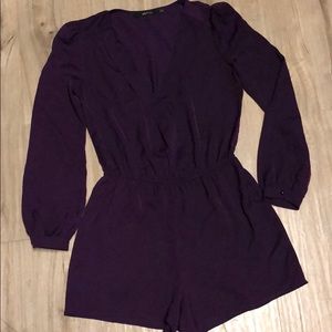 long sleeve romper